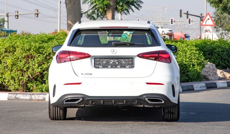 
								2025 Mercedes-Benz A200 AMG Hatchback – White full									