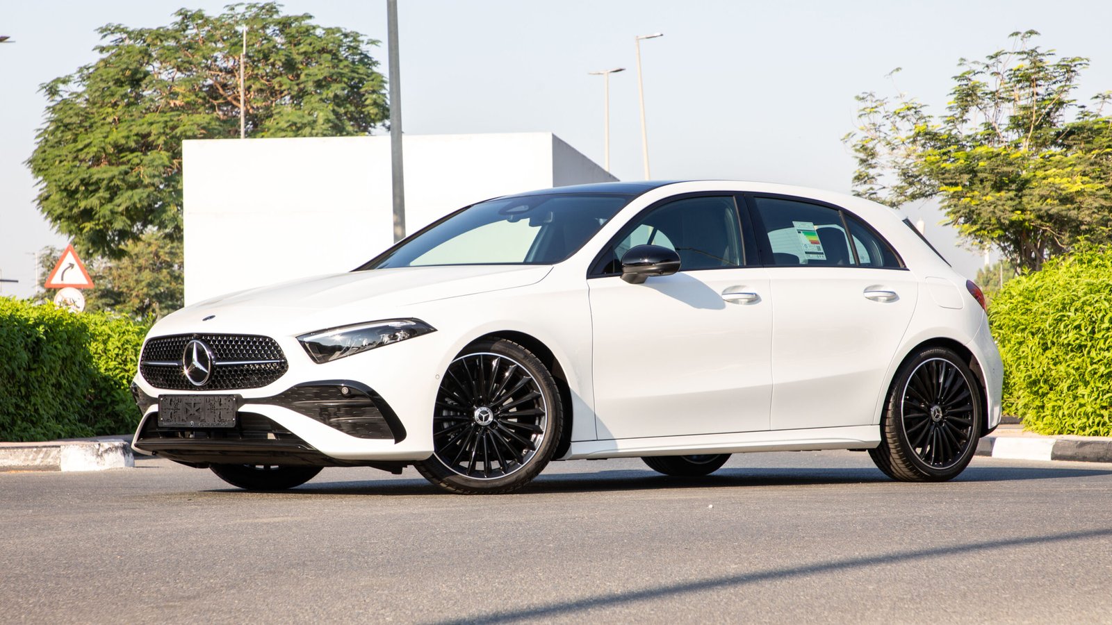 2025 Mercedes Benz A200 AMG Hatchback White Dresden Motors