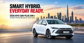2026 BYD Qin Plus DM-i 210KM Progressive Edition white hybrid sedan
