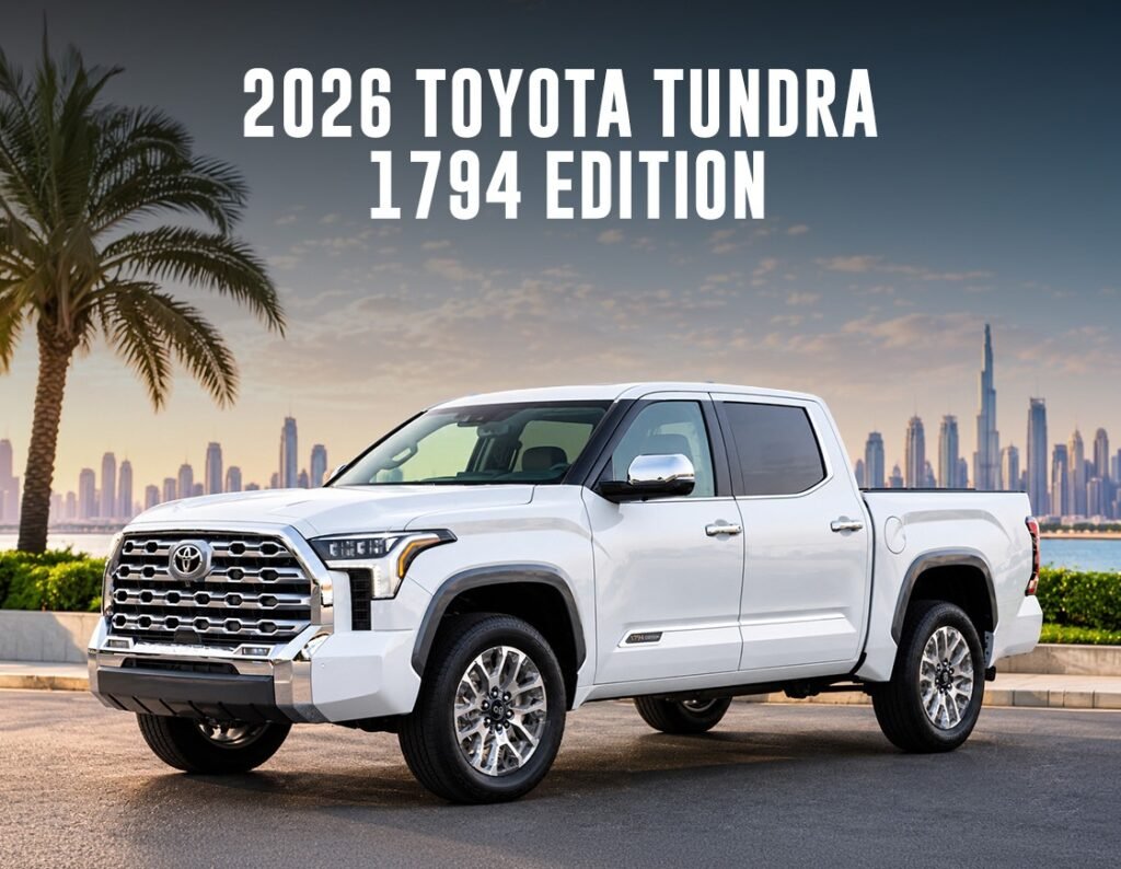2026 Toyota Tundra 1794 Edition premium-themed pickup.