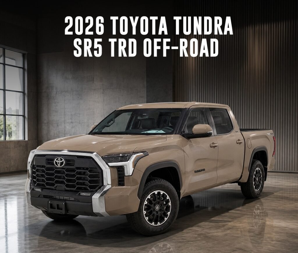 2026 Toyota Tundra SR5 TRD Off-Road incoming at Dresden Motors.